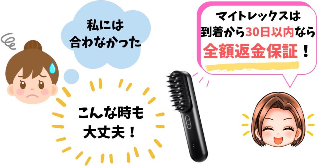 返金保証:30日間試せる安心感があるのはプルーヴ