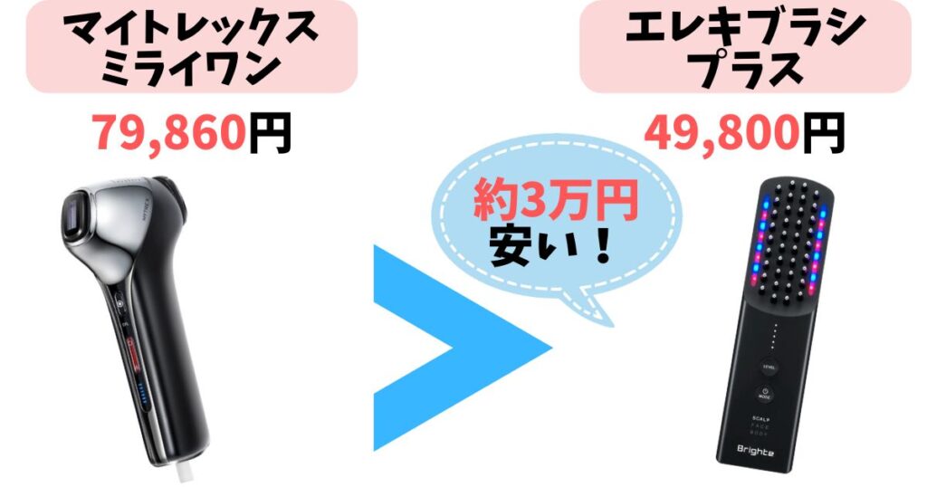 高コスパエレキブラシ(約5万円)