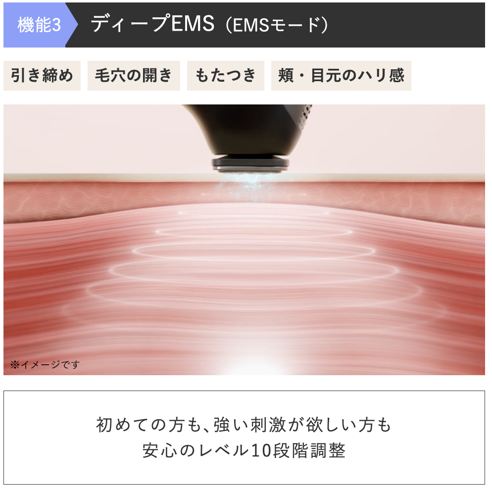 マイトレックスミライワンのディープEMS