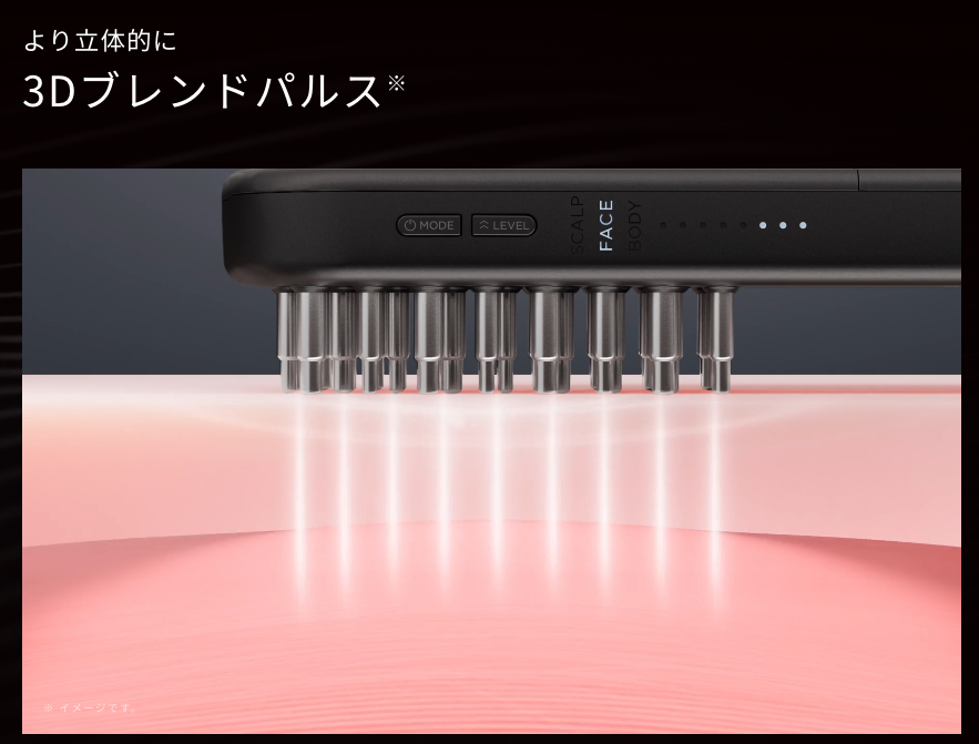 サロニアはEMSと温感機能に特化した構成