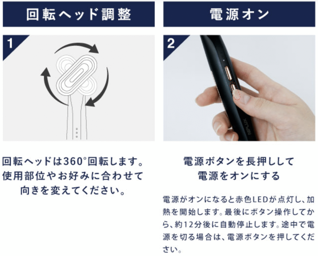 ニップラックス リファイン アイ(NIPLUX REFINE EYE)の使い方