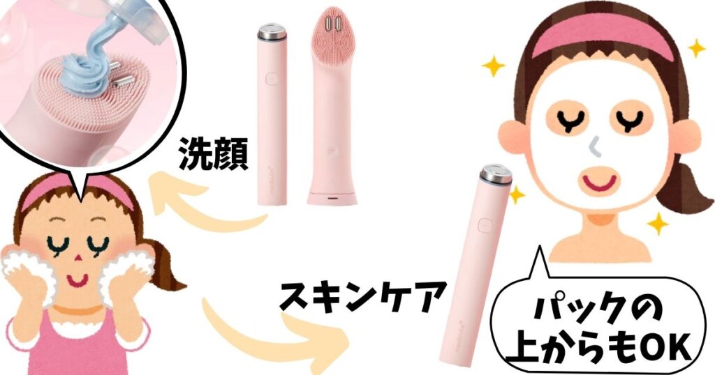 スキンケアの前に肌をクリアな状態に整えることで、ブースター機能の効果を最大限に引き出せます
