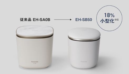 サイズ・重量はスキンアクトスチーマーマルチのほうが小型で軽量