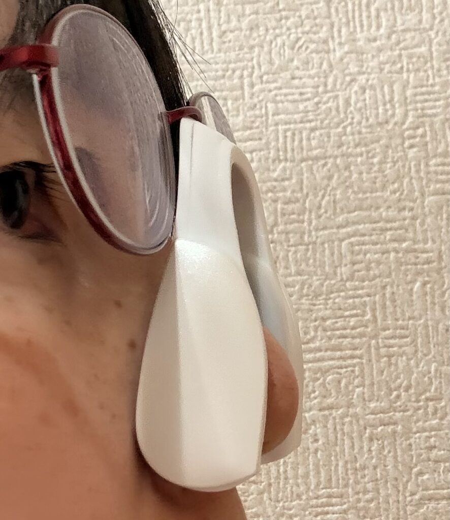 ルクセアフォーネスプロ着用中